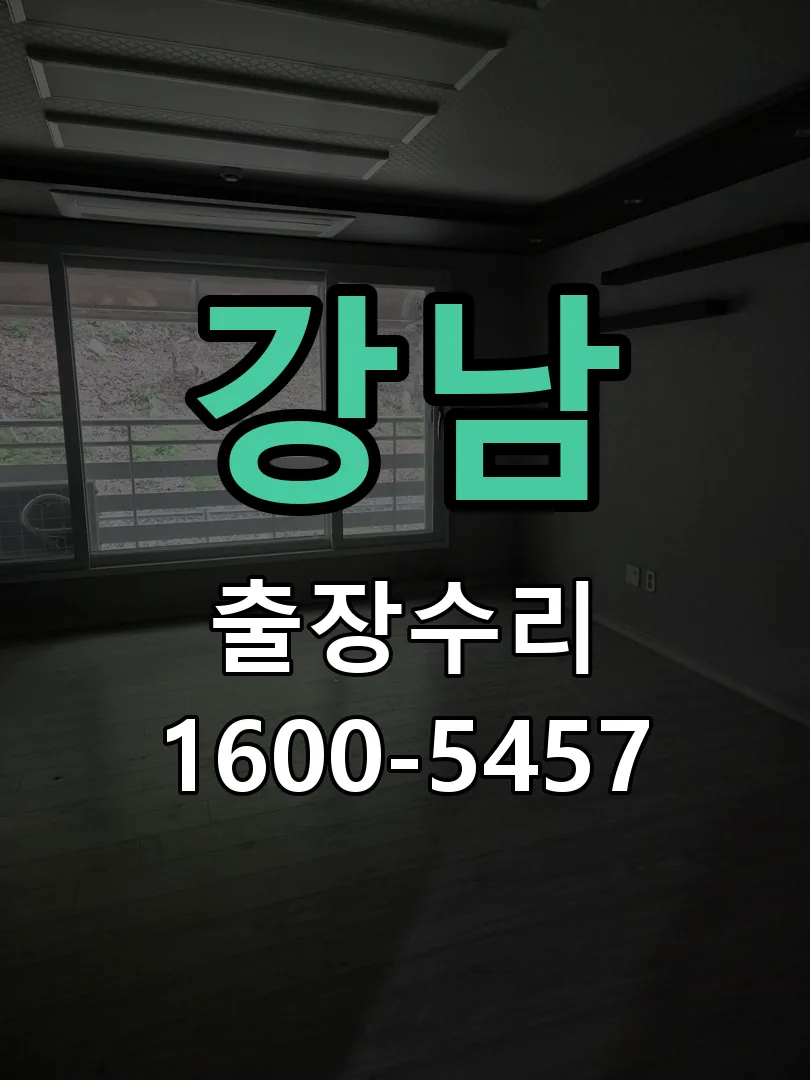 강남 잠금장치 동작 확인