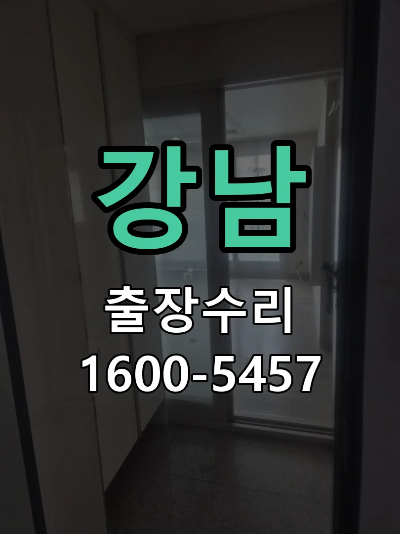 강남 잠금장치 동작 확인