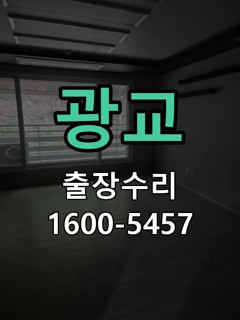 광교 잠금장치 동작 확인