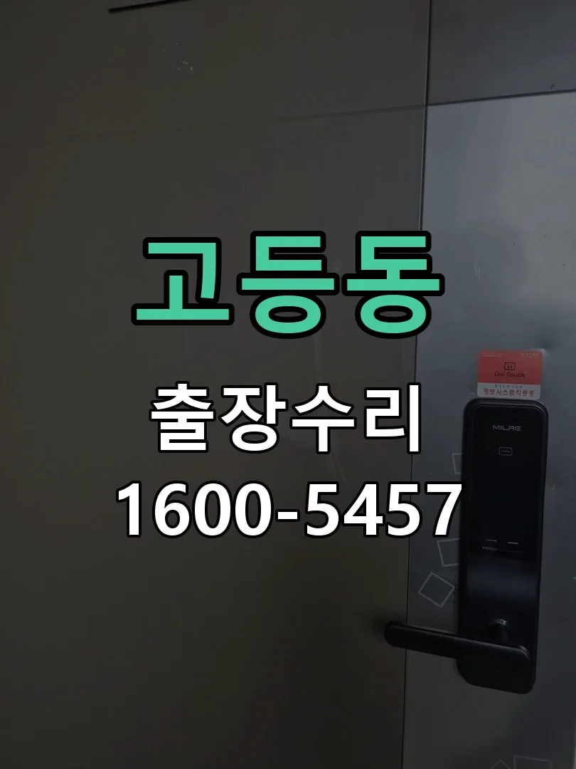 고등동 본체 분리 및 내부 점검