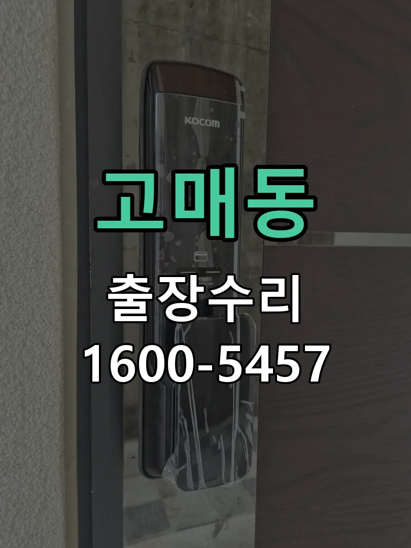 고매동 배선·접점 정리