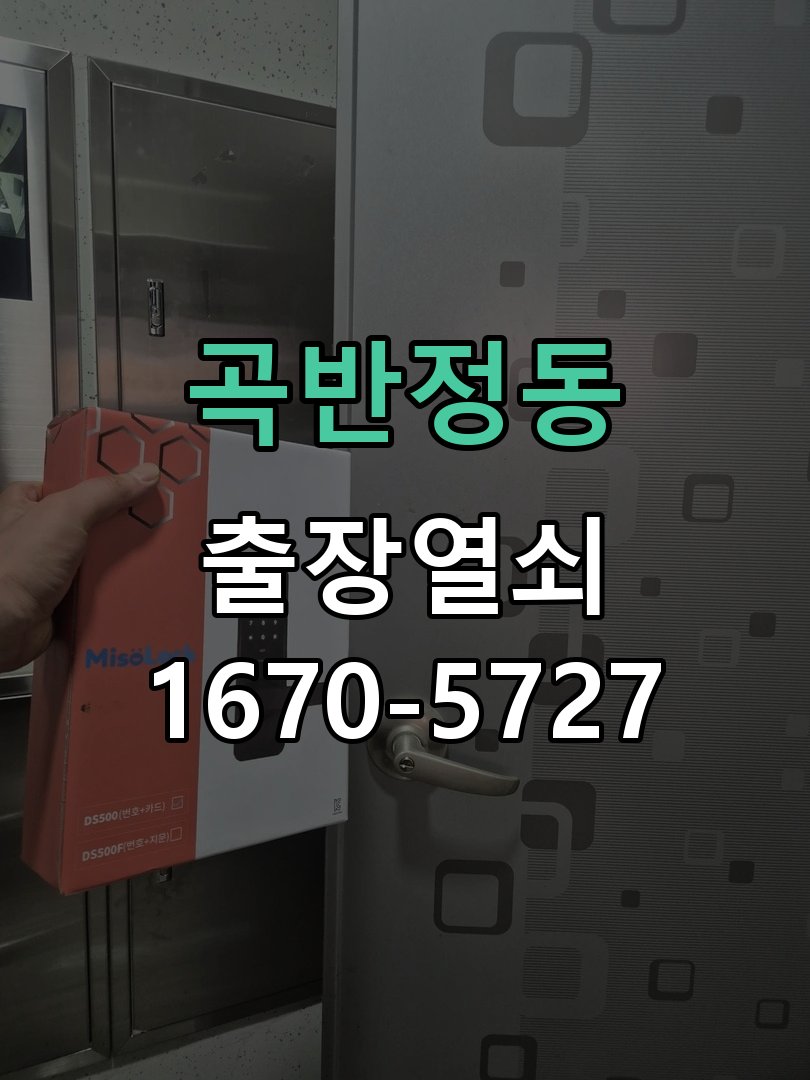 곡반정동 상가 셔터키 자물쇠 고장 출장 수리 상가 롤러셔터 바닥 자물쇠에 키가 헛돌고 열리지 않음 현장 출장