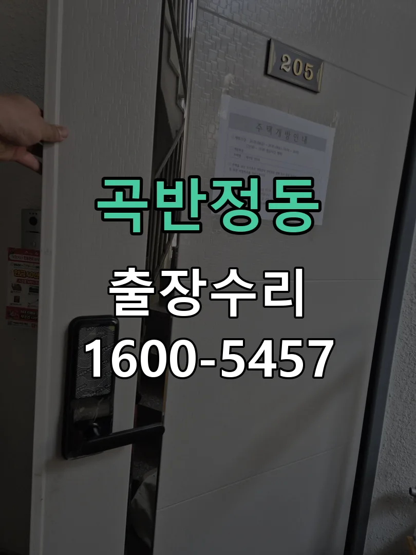 곡반정동 배선·접점 정리