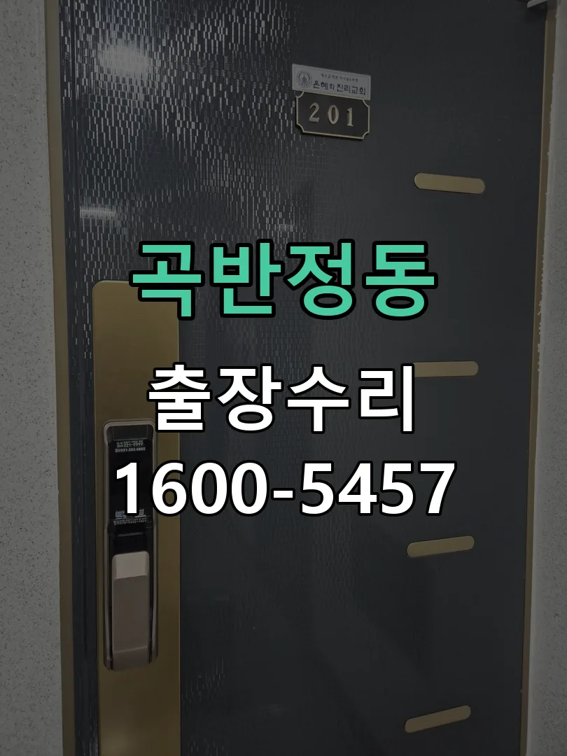 곡반정동 배선·접점 정리