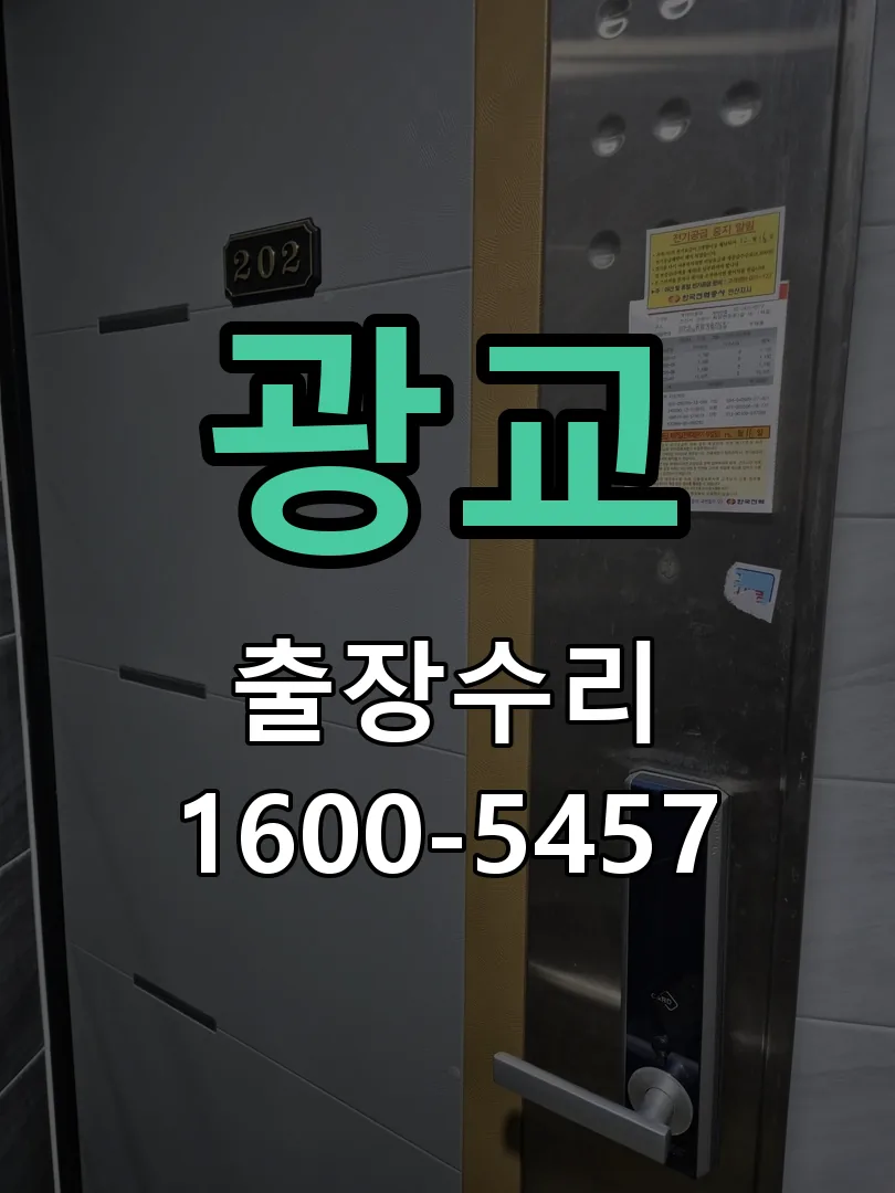 광교 배선·접점 정리