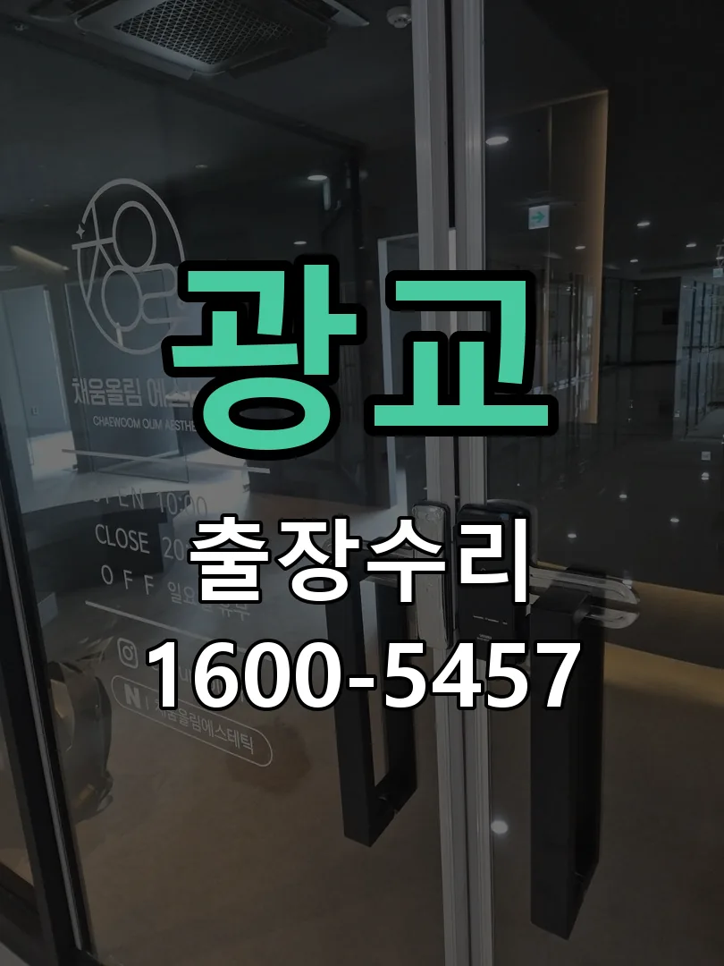광교 배선·접점 정리