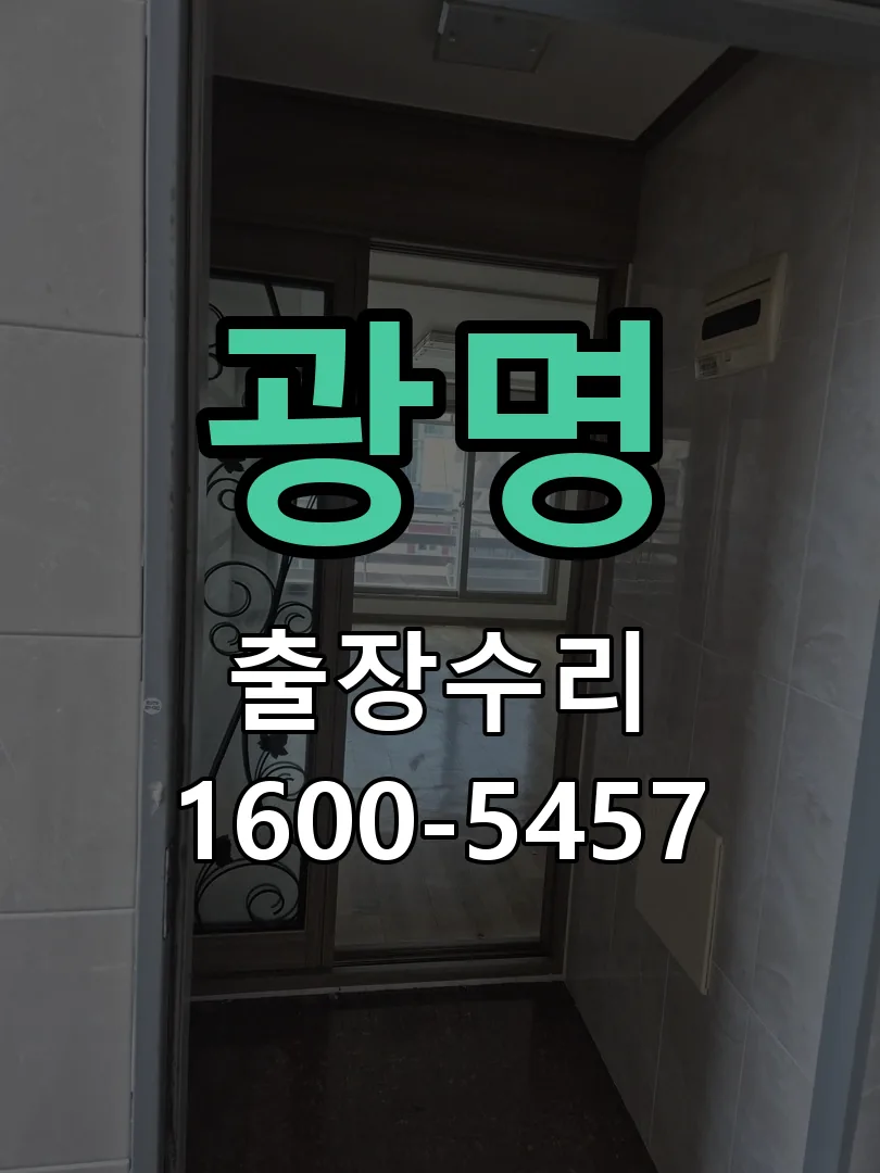 광명 잠금장치 동작 확인