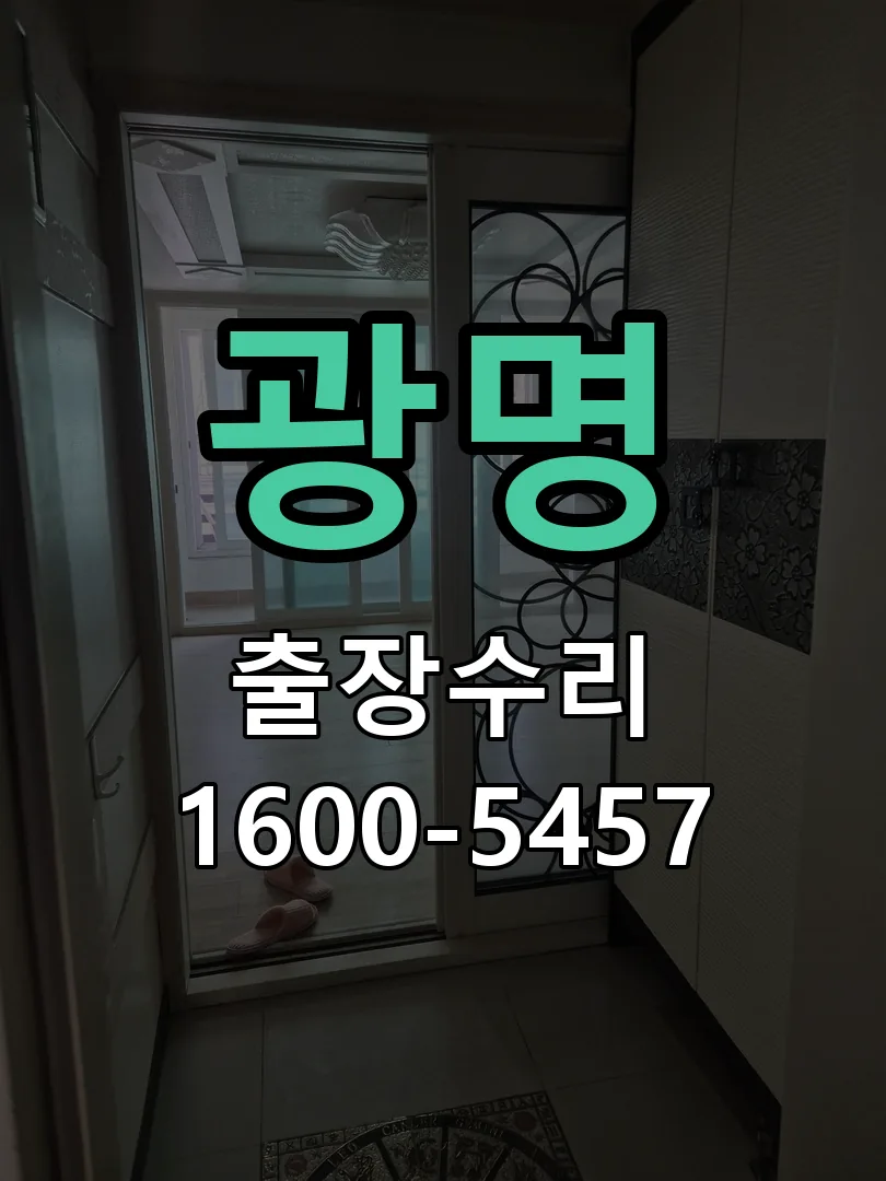 광명 잠금장치 동작 확인