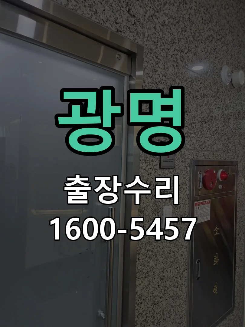 광명 본체 분리 및 내부 점검