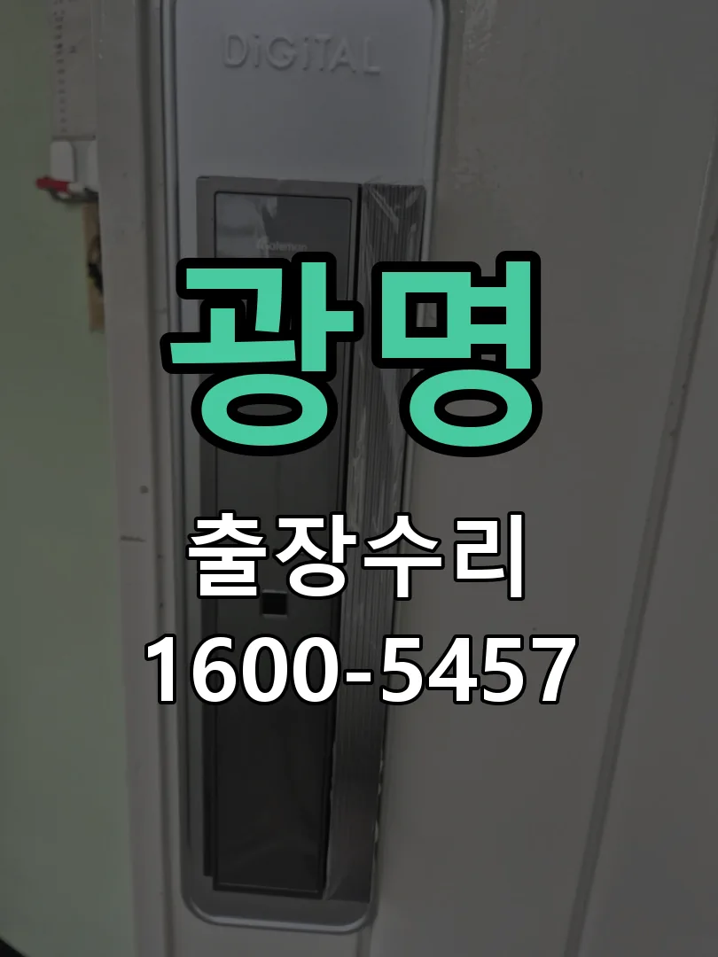 광명 잠금장치 동작 확인