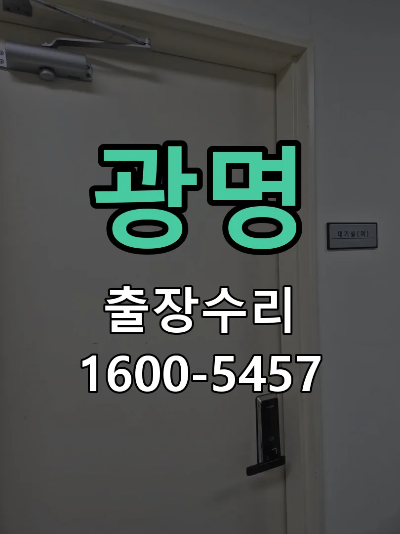 광명 교체 작업 진행