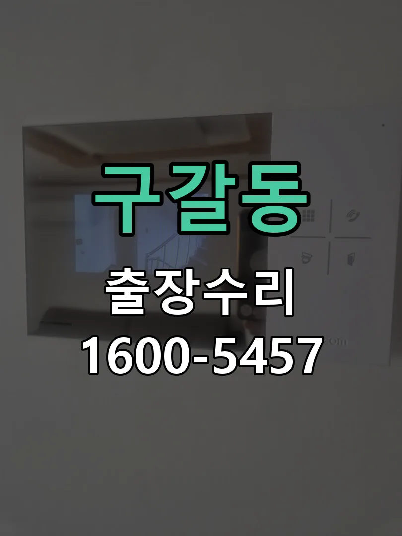 구갈동 배선·접점 정리