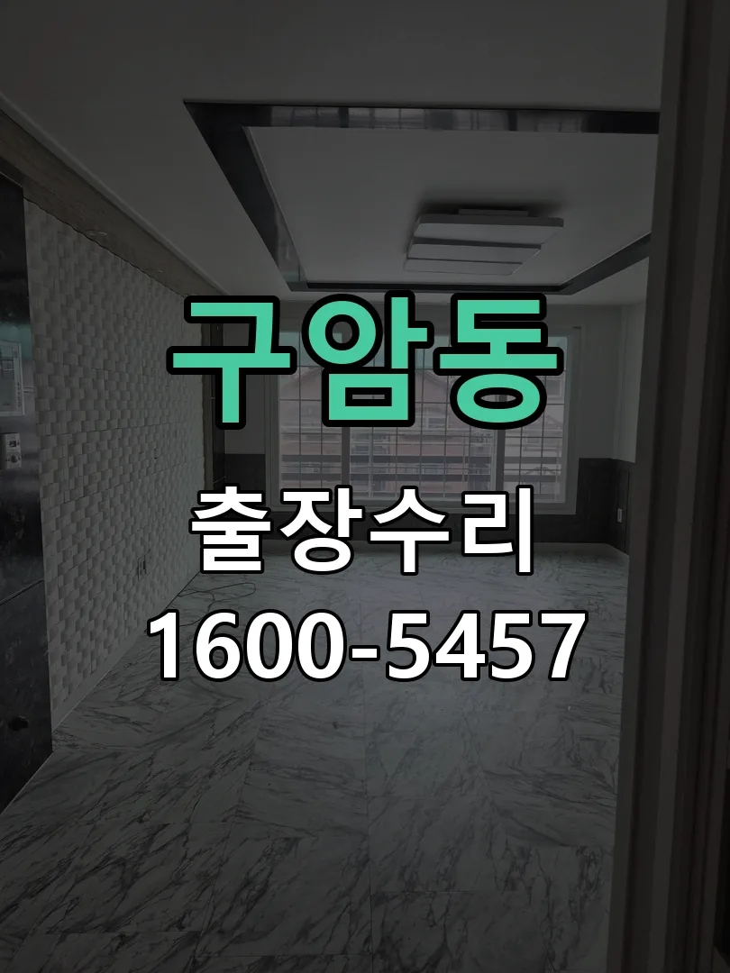 구암동 도어락 열쇠 출장 수리
