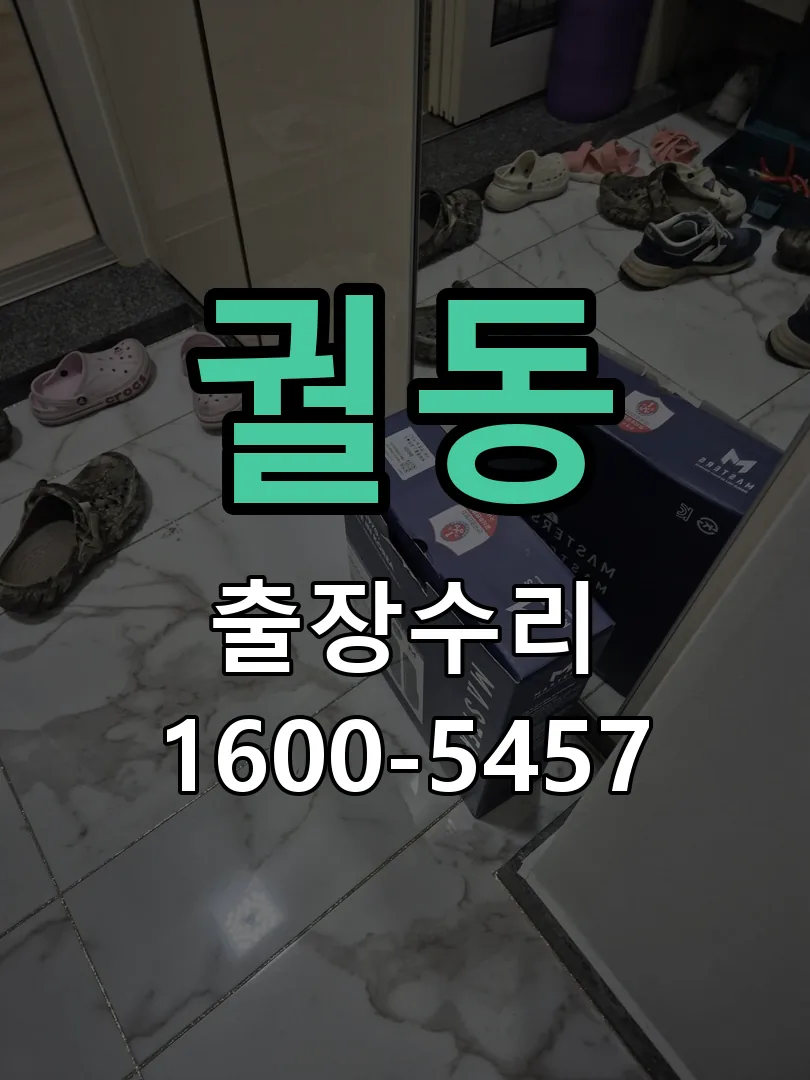 궐동 현장 도착 후 상태 확인