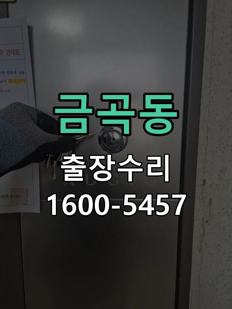 금곡동 교체 작업 진행