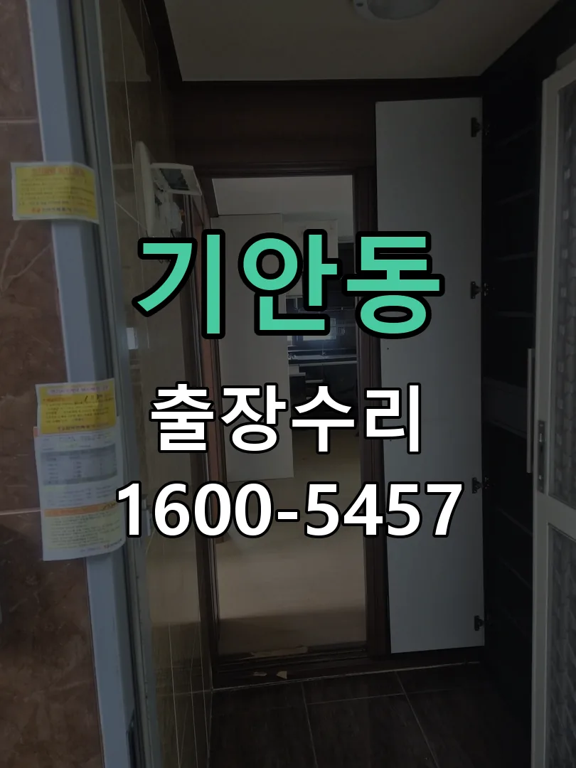 기안동 도어락 열쇠 출장 수리
