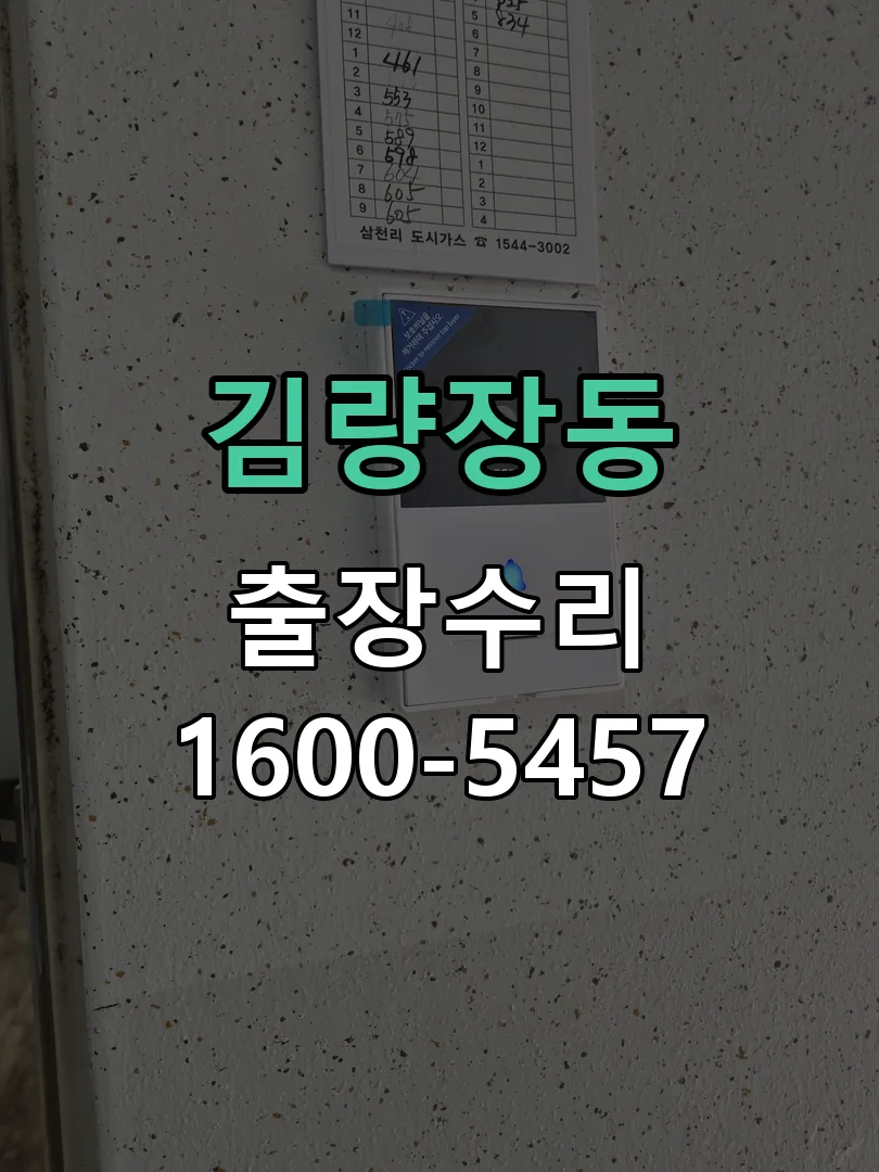 김량장동 도어락 열쇠 출장 수리