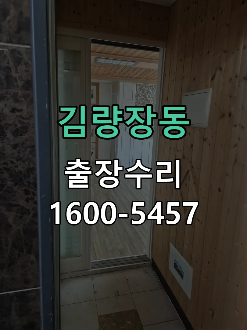 김량장동 도어락 열쇠 출장 수리