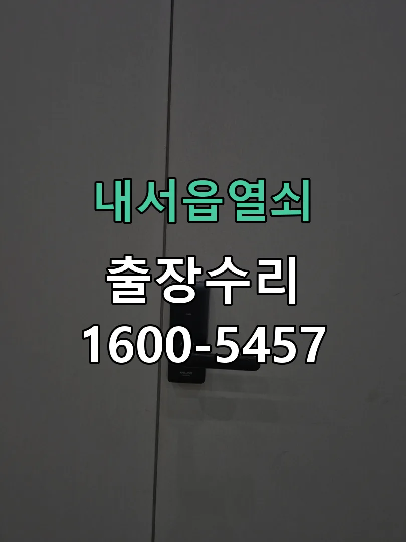 경기 도어락 열쇠 출장 수리