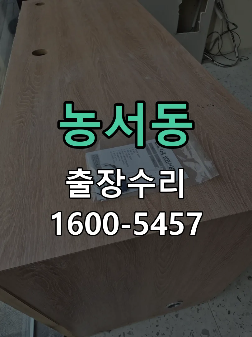 농서동 잠금장치 동작 확인
