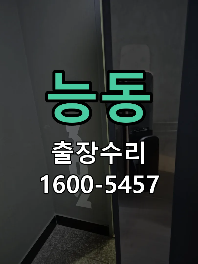 능동 도어락 열쇠 출장 수리