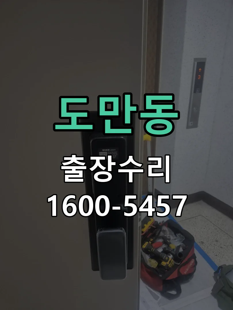 도만동 배선·접점 정리