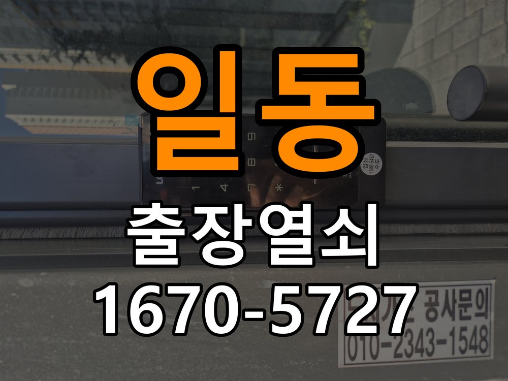 일동 현관문 보조키 열쇠 분실 키통 교체 특수 딤플키 실린더 보조키 교체 정밀 점검 및 교체