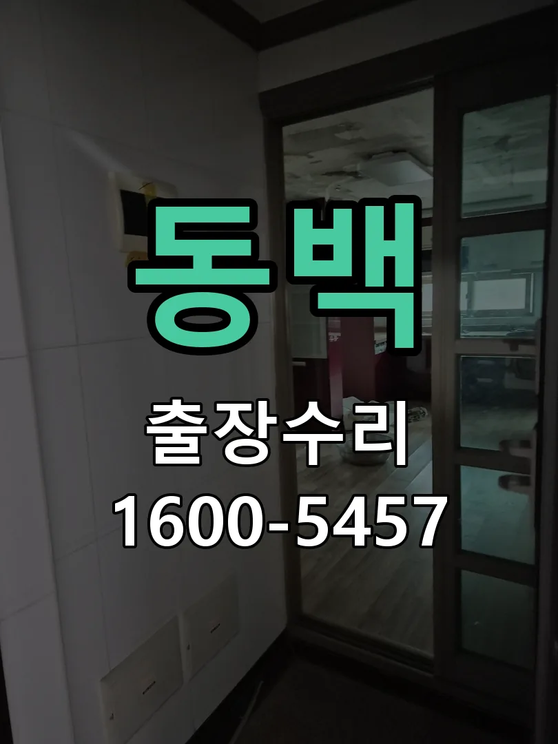 동백 잠금장치 동작 확인