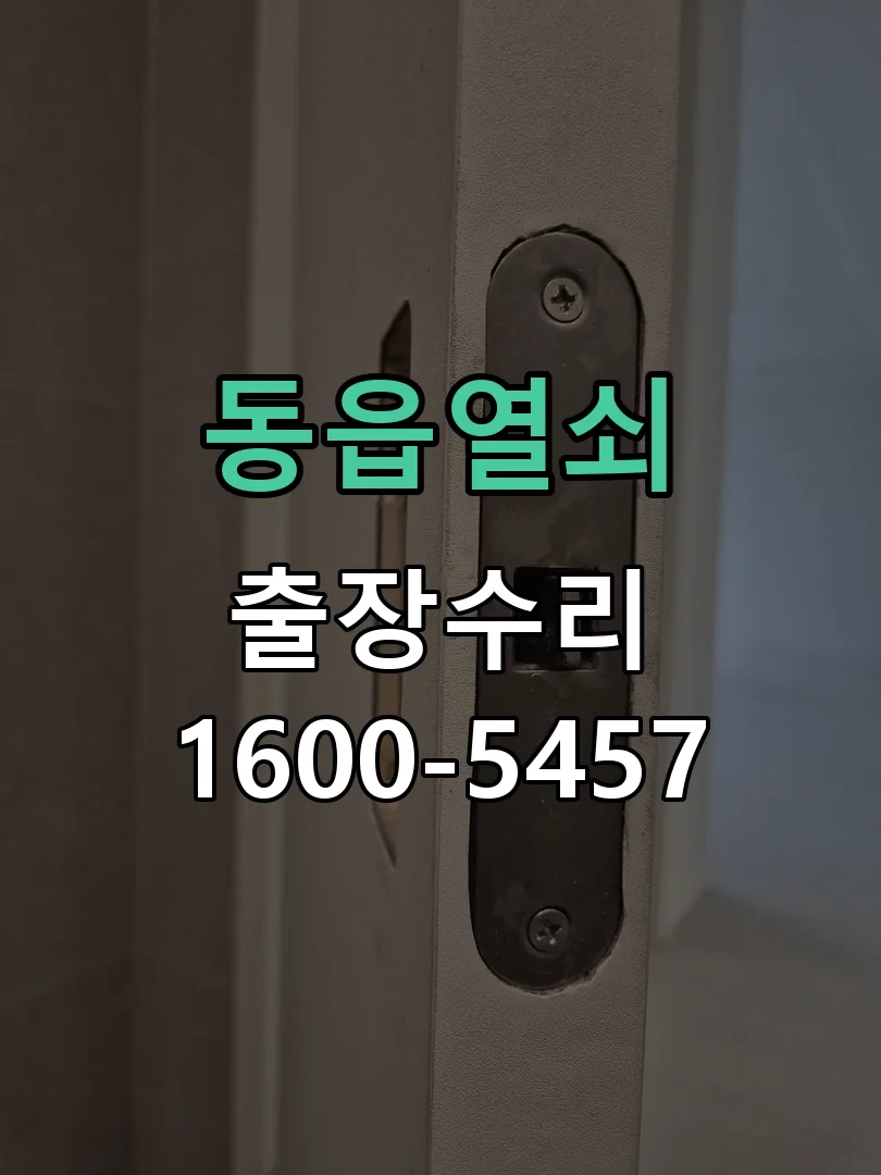경기 도어락 열쇠 출장 수리