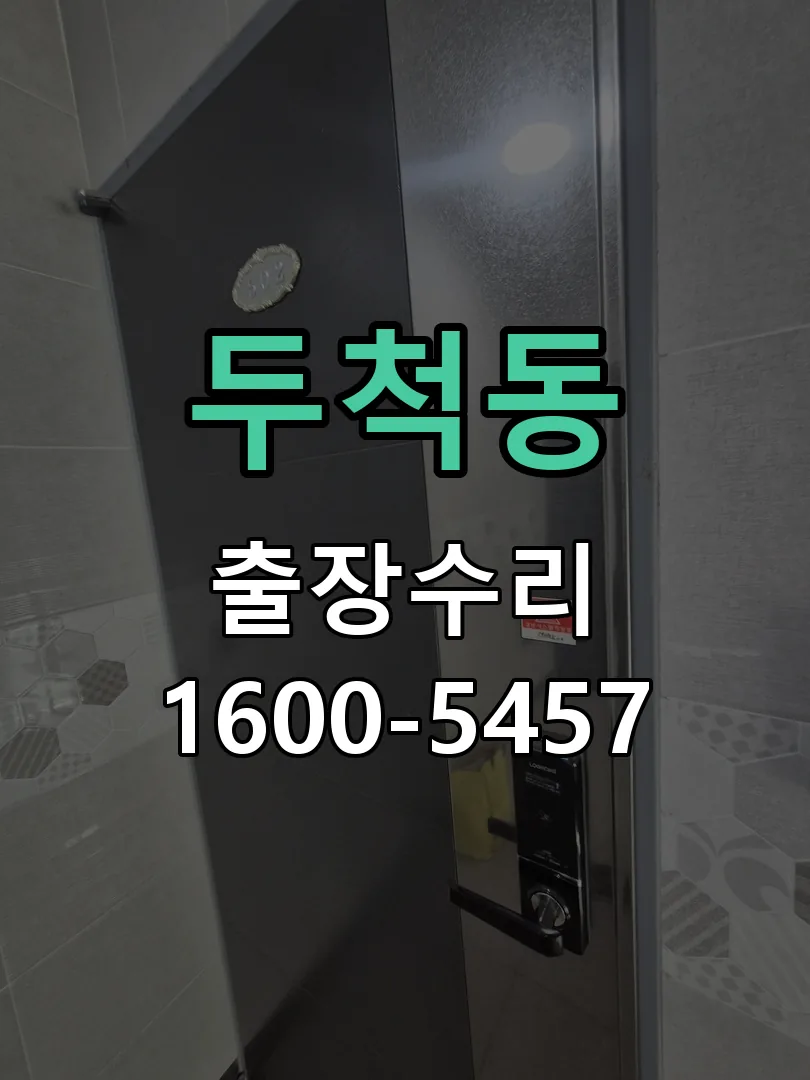 두척동 배선·접점 정리
