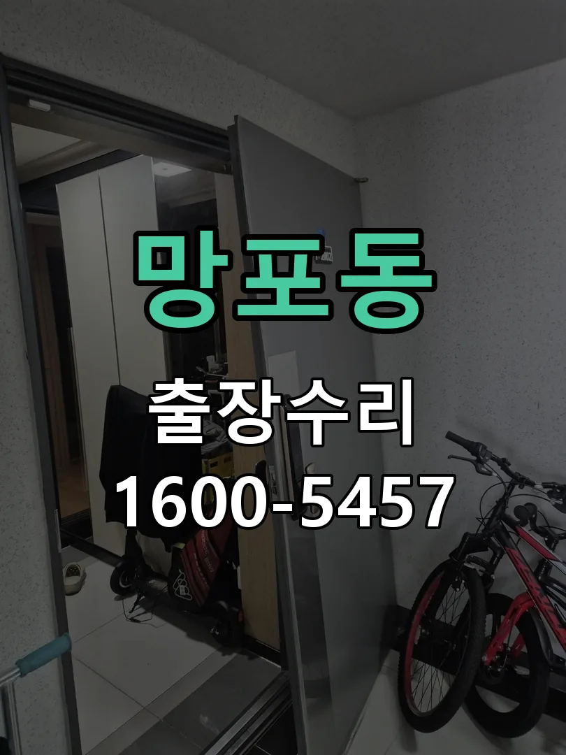 망포동 잠금장치 동작 확인