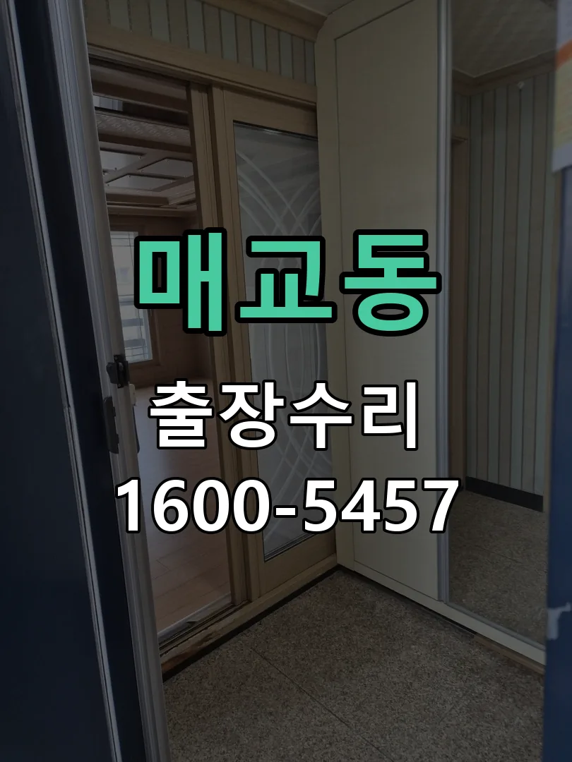 매교동 도어락 열쇠 출장 수리
