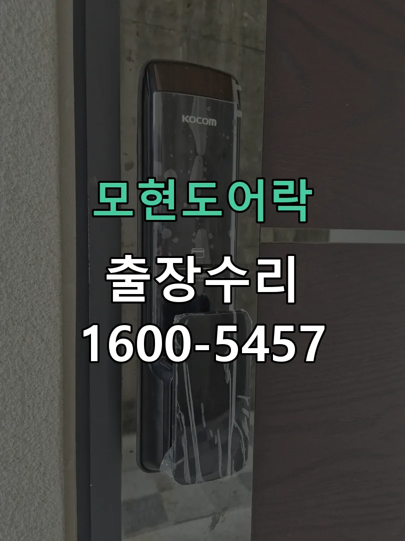 경기 도어락 열쇠 출장 수리