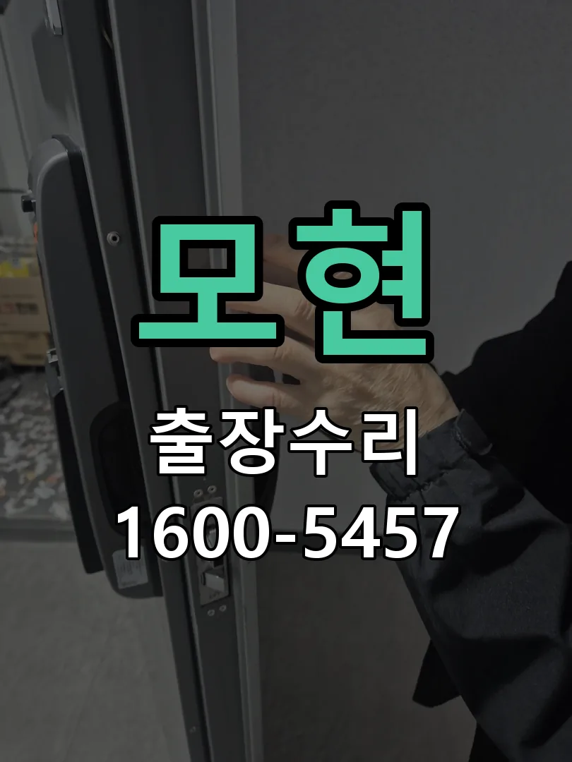 경기 도어락 열쇠 출장 수리