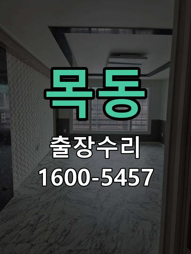 목동 잠금장치 동작 확인
