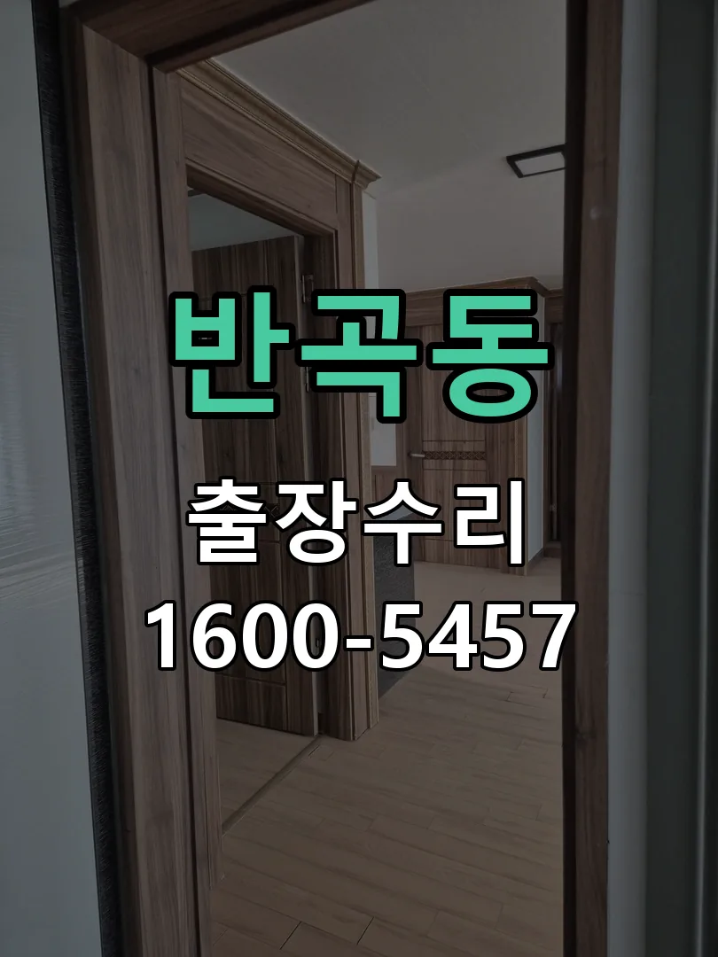 반곡동 잠금장치 동작 확인