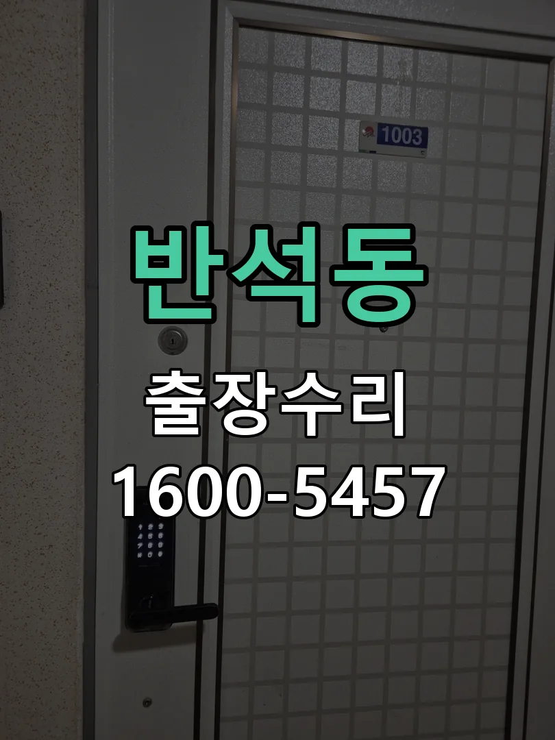 반석동 배선·접점 정리