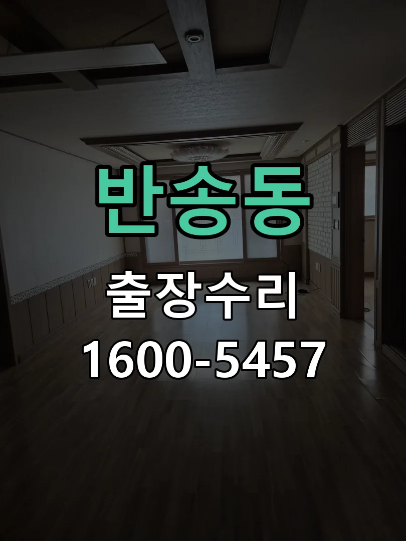 반송동 도어락 열쇠 출장 수리