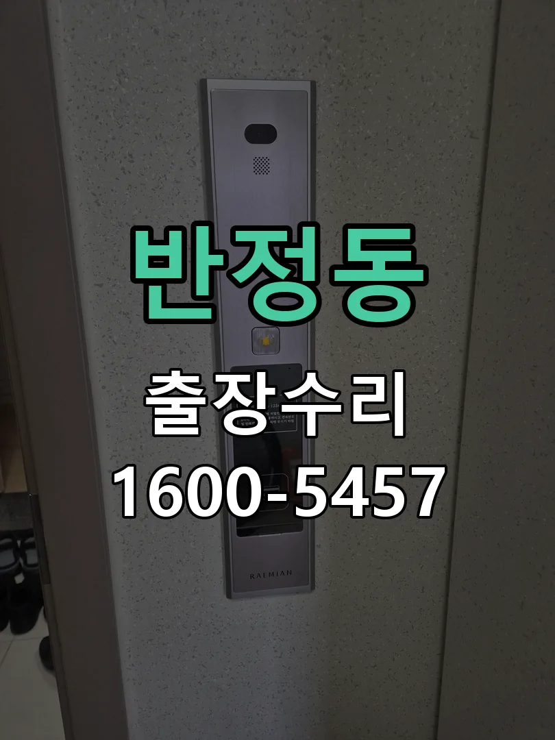 반정동 배선·접점 정리