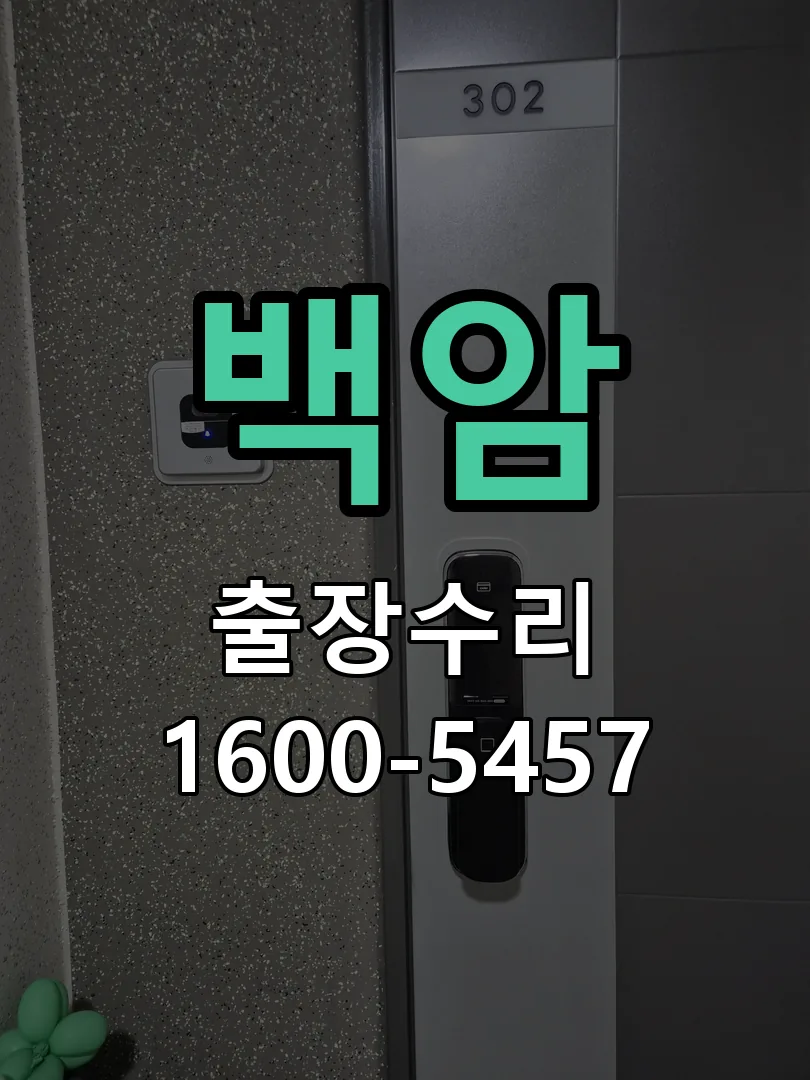경기 도어락 열쇠 출장 수리