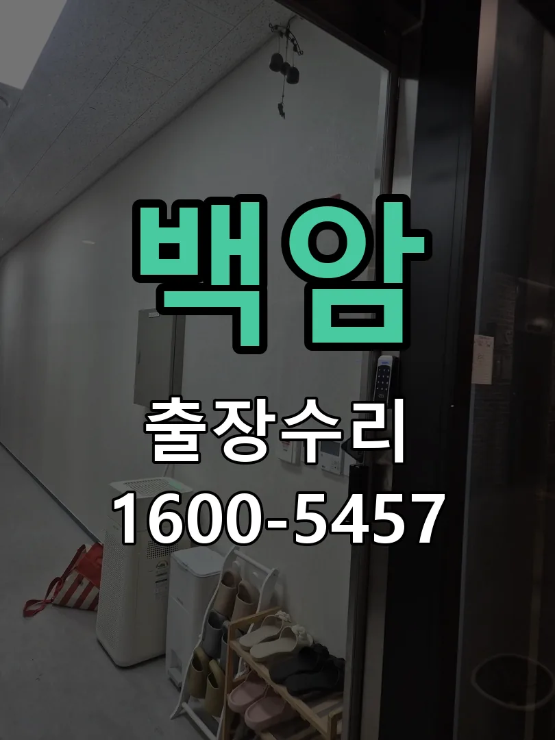 경기 도어락 열쇠 출장 수리