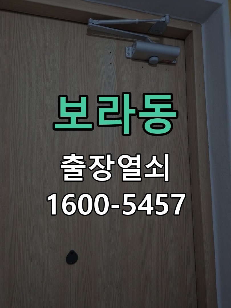 보라동 열쇠가 헛돌고 잠금이 되지 않음 실린더 현장 점검 및 교체 작업