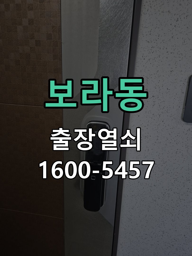 보라동 열쇠가 헛돌고 잠금이 되지 않음 수리 완료 후 정상 작동 확인