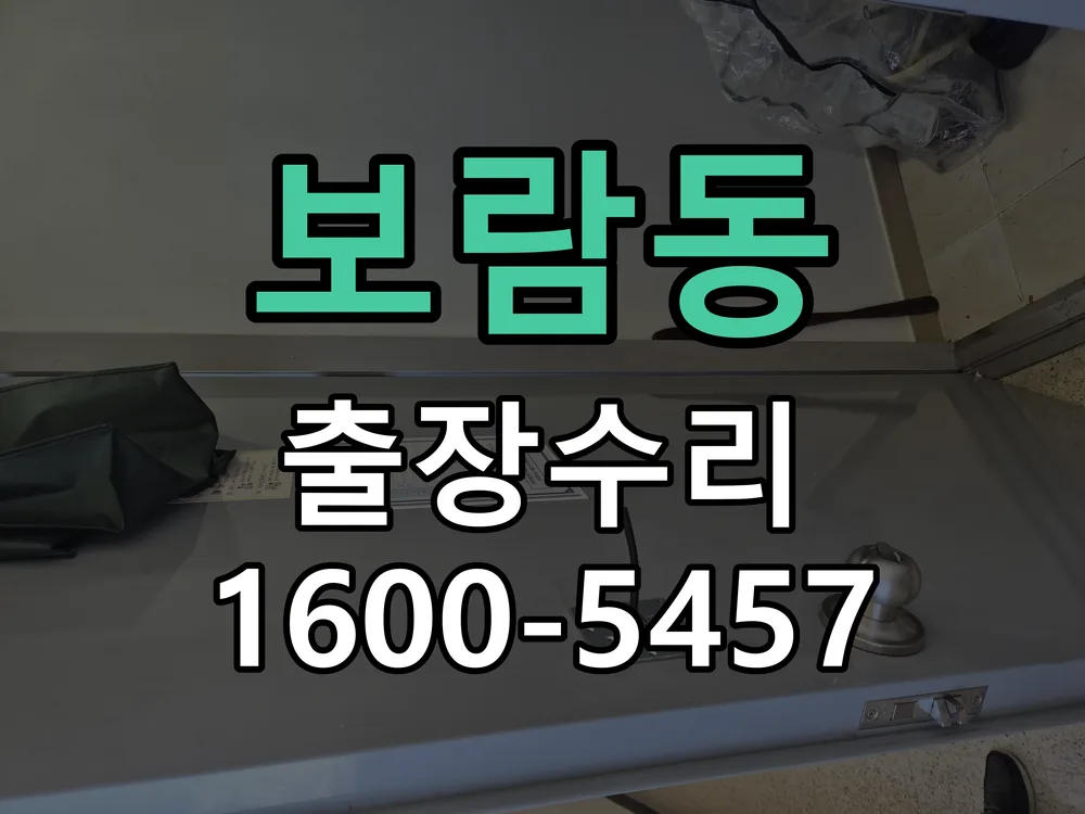 보람동 교체 작업 진행