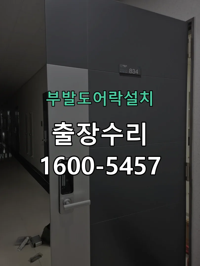 경기 도어락 열쇠 출장 수리
