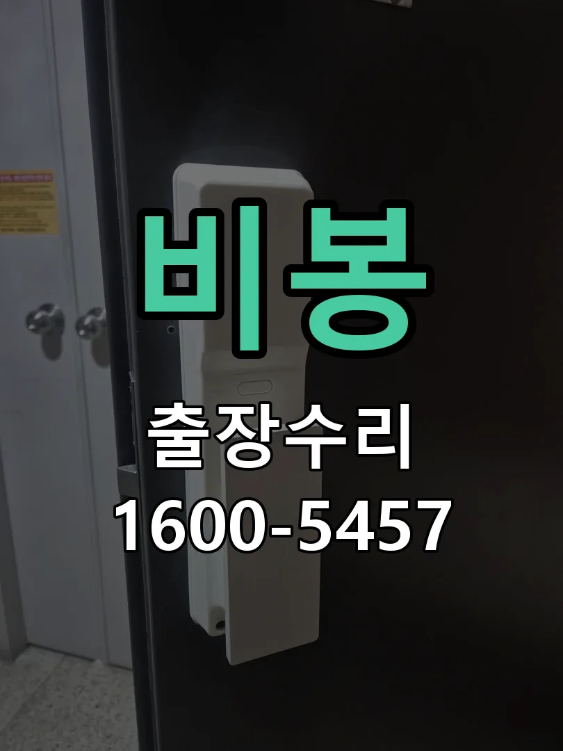 경기 도어락 열쇠 출장 수리