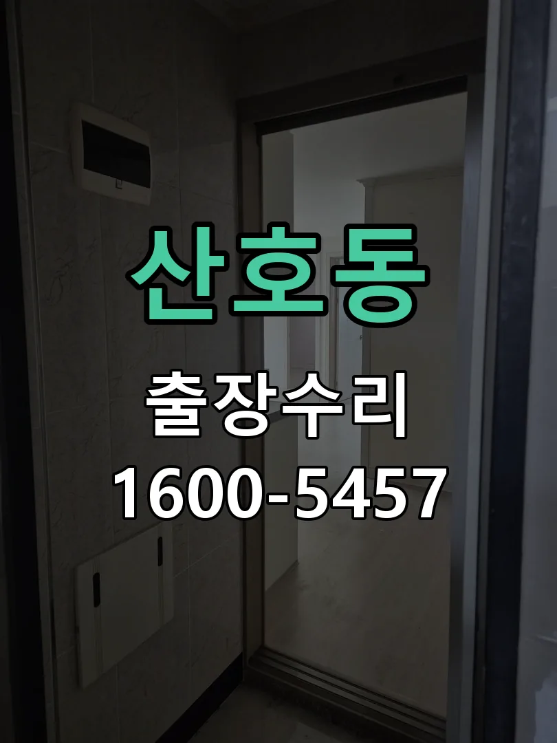 산호동 배선·접점 정리