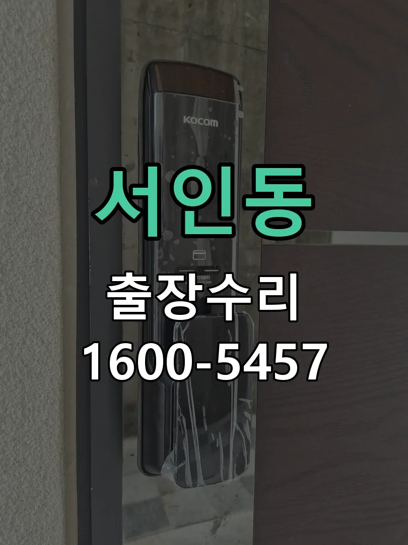 서인동 도어락 열쇠 출장 수리