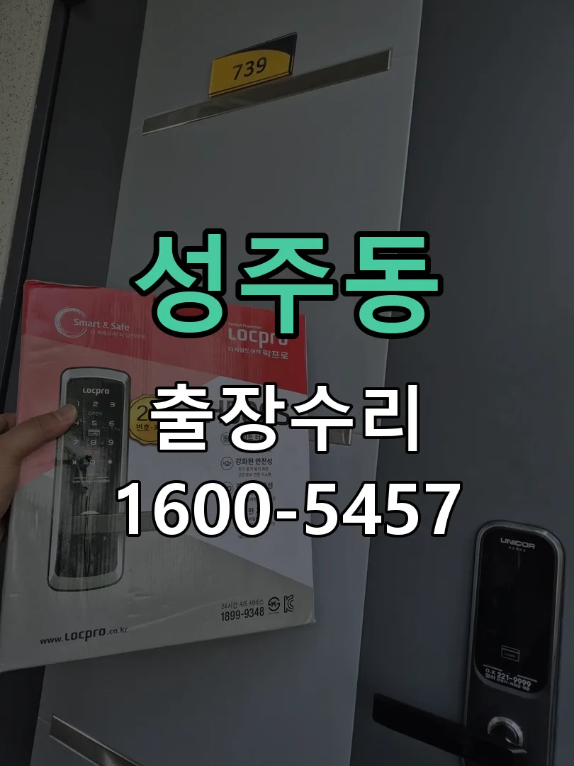 성주동 현장 도착 후 상태 확인