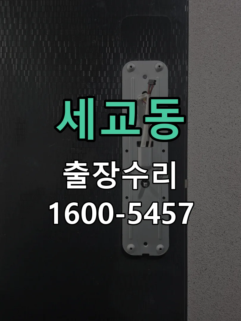 세교동 도어락 열쇠 출장 수리